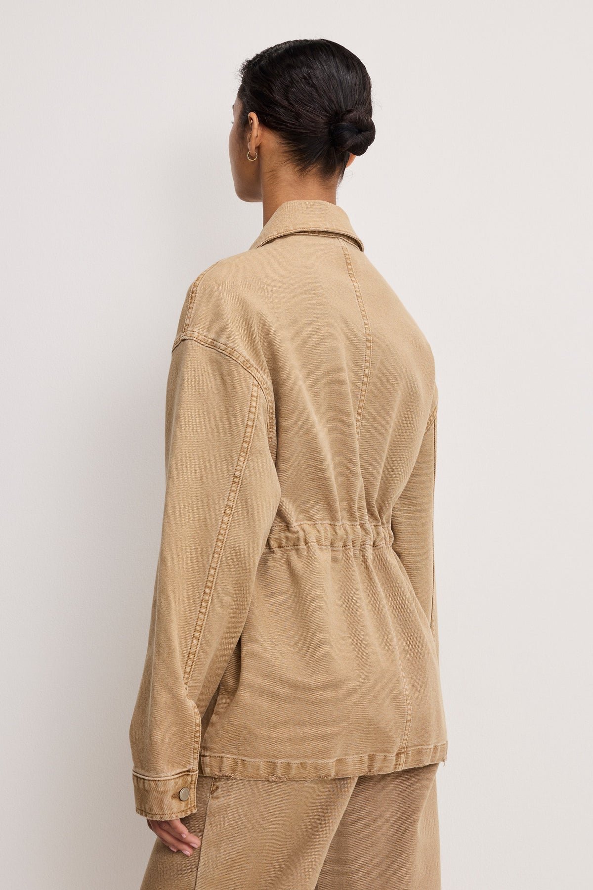 Luxury CANVAS JACKET GOOD KHAKI001