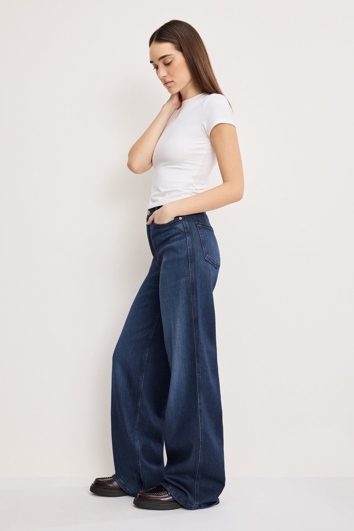 Luxury SOFT TECH GOOD SKATE JEANS INDIGO516