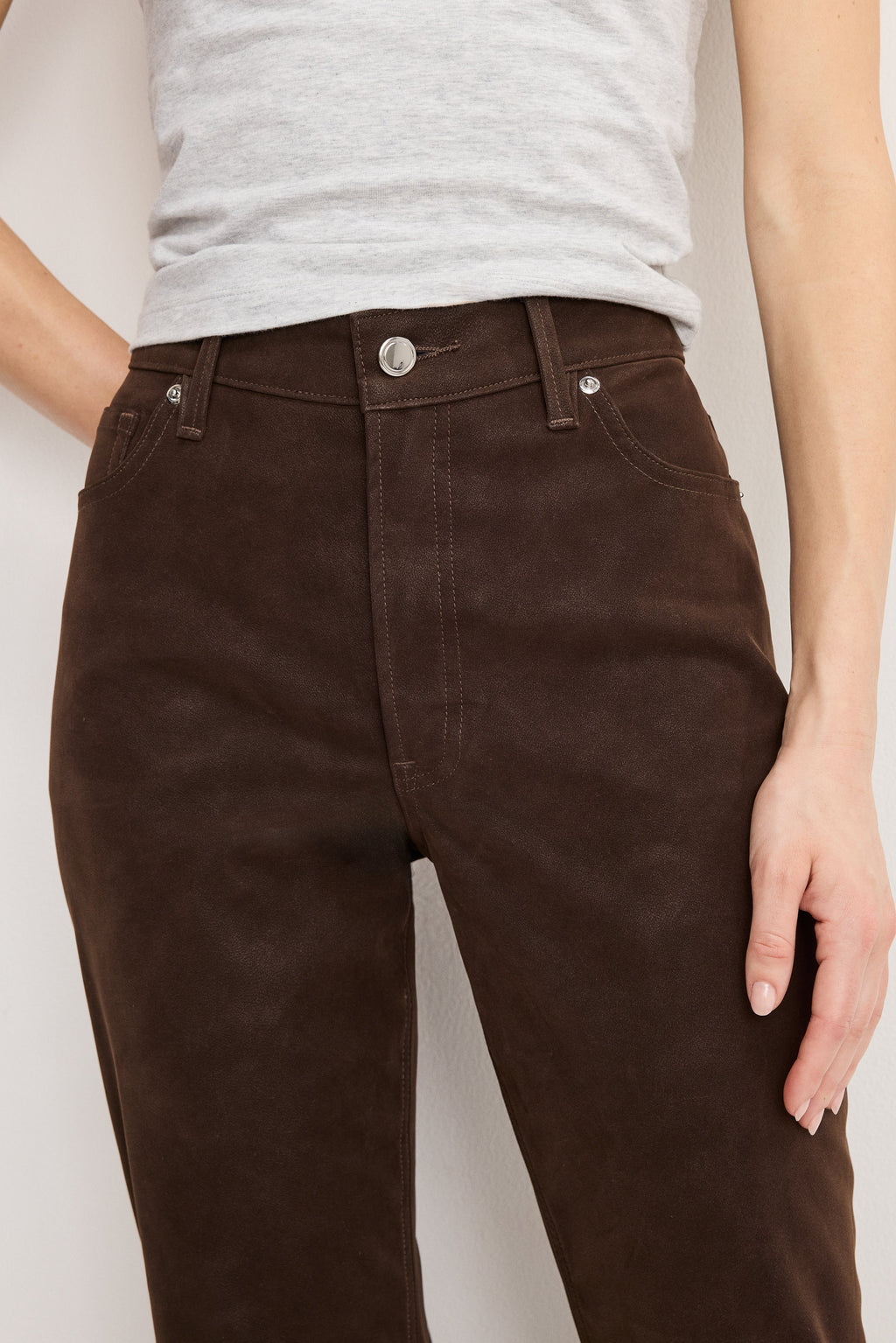 Luxury BETTER THAN SUEDE GOOD TRUE STRAIGHT CACAO