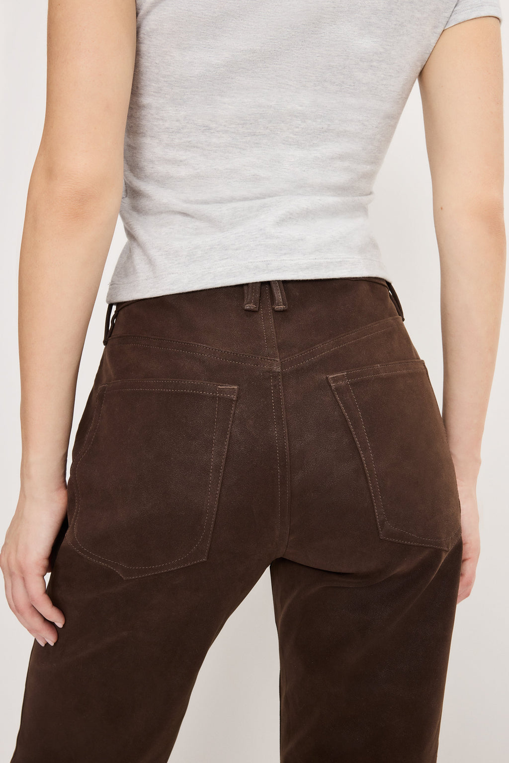 Luxury BETTER THAN SUEDE GOOD TRUE STRAIGHT CACAO