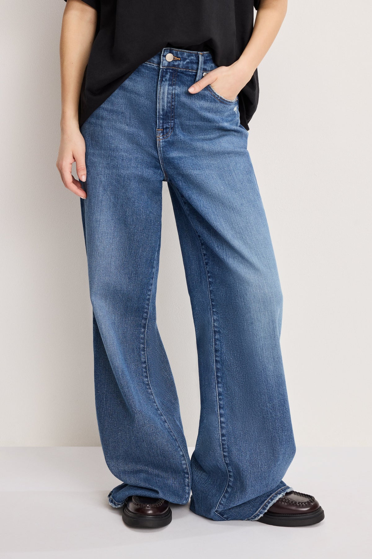 Luxury GOOD EASE JEANS BLUE383