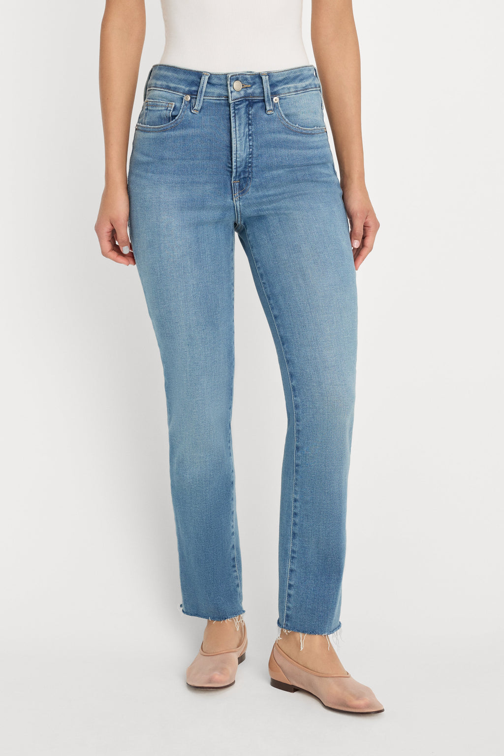 Luxury SOFT TECH GOOD LEGS STRAIGHT JEANS INDIGO1209