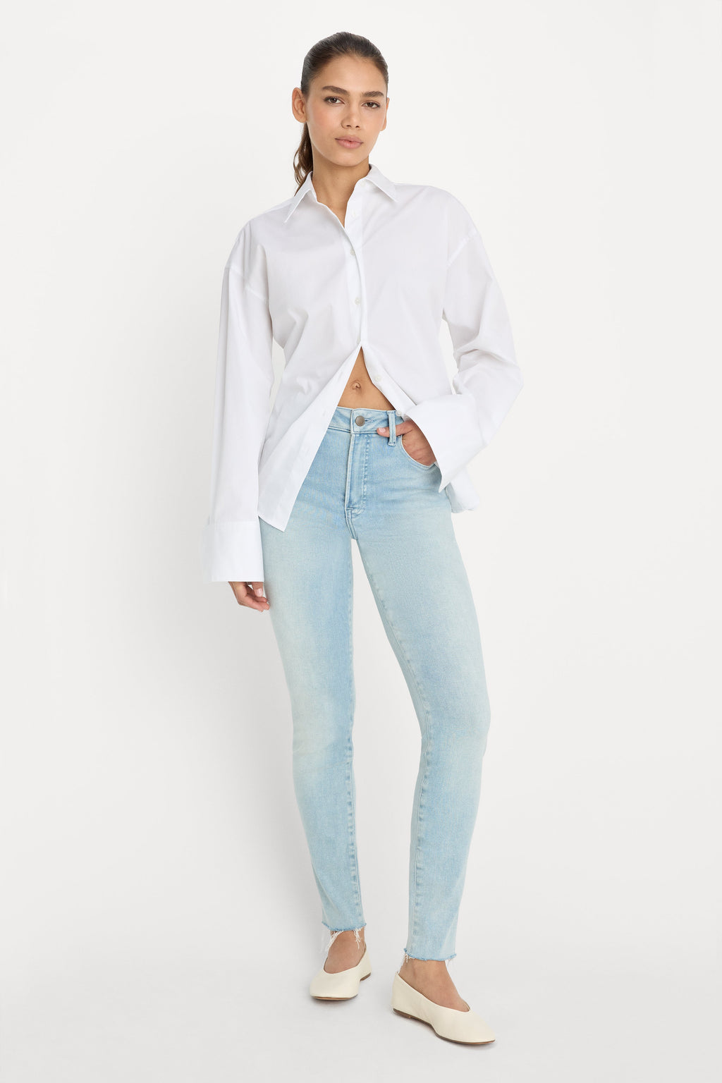 Luxury SOFT TECH GOOD LEGS SKINNY JEANS INDIGO1129
