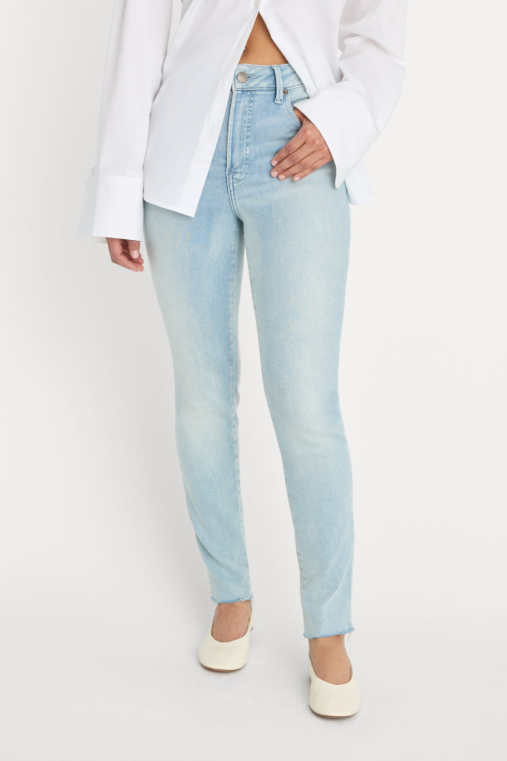 Luxury SOFT TECH GOOD LEGS SKINNY JEANS INDIGO1129