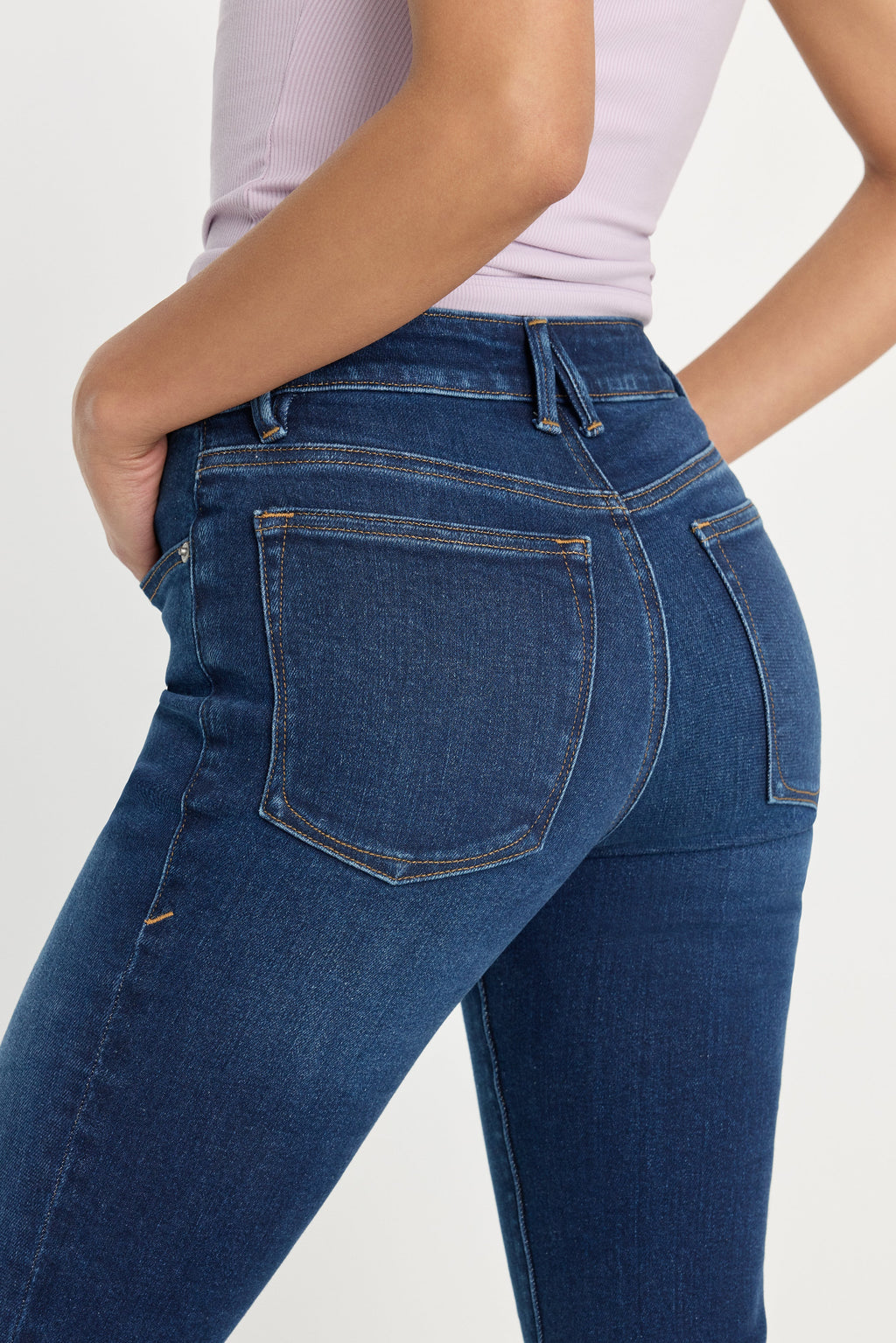 Luxury COMPRESSION GOOD LEGS FLARE JEANS INDIGO1229