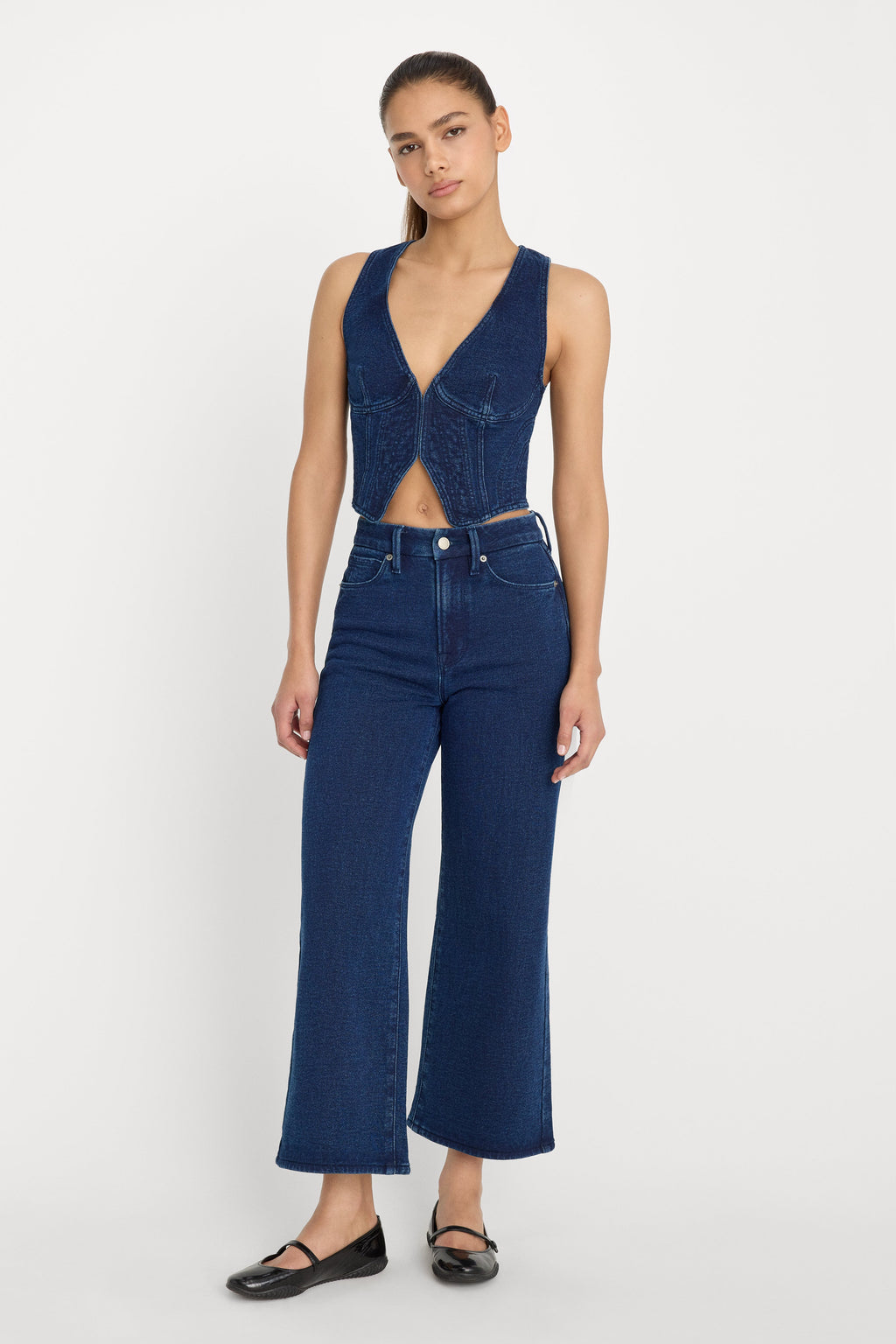 Luxury JEANIUS VEST INDIGO377