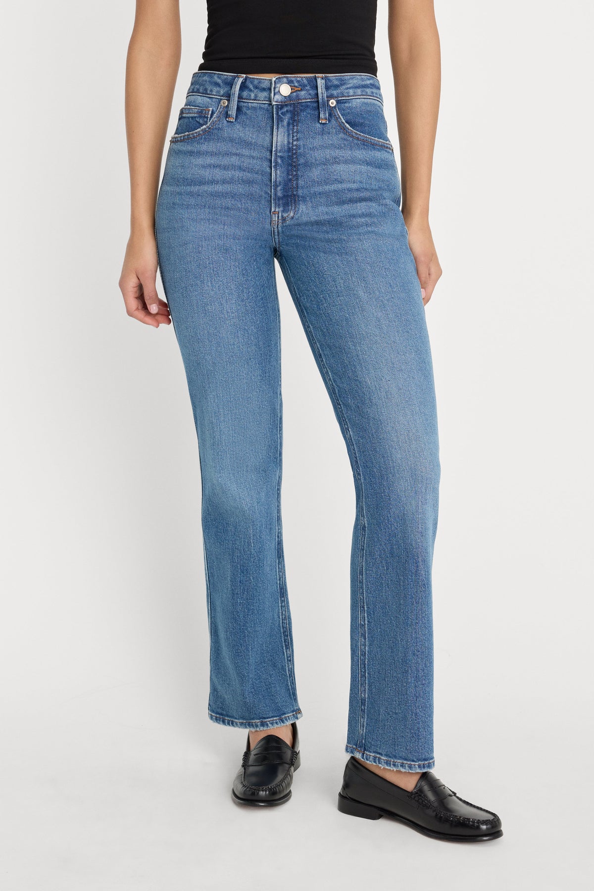 Luxury GOOD KICK FLARE JEANS INDIGO1212