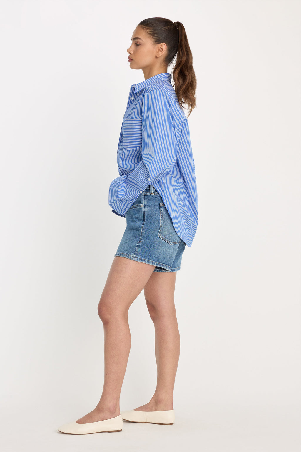 Luxury GOOD EVERYDAY SHORTS INDIGOI1102
