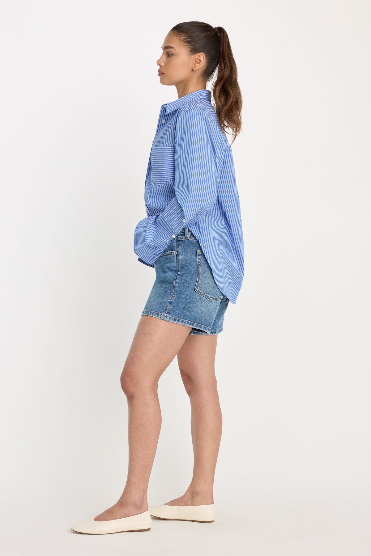 Luxury GOOD EVERYDAY SHORTS INDIGOI1102