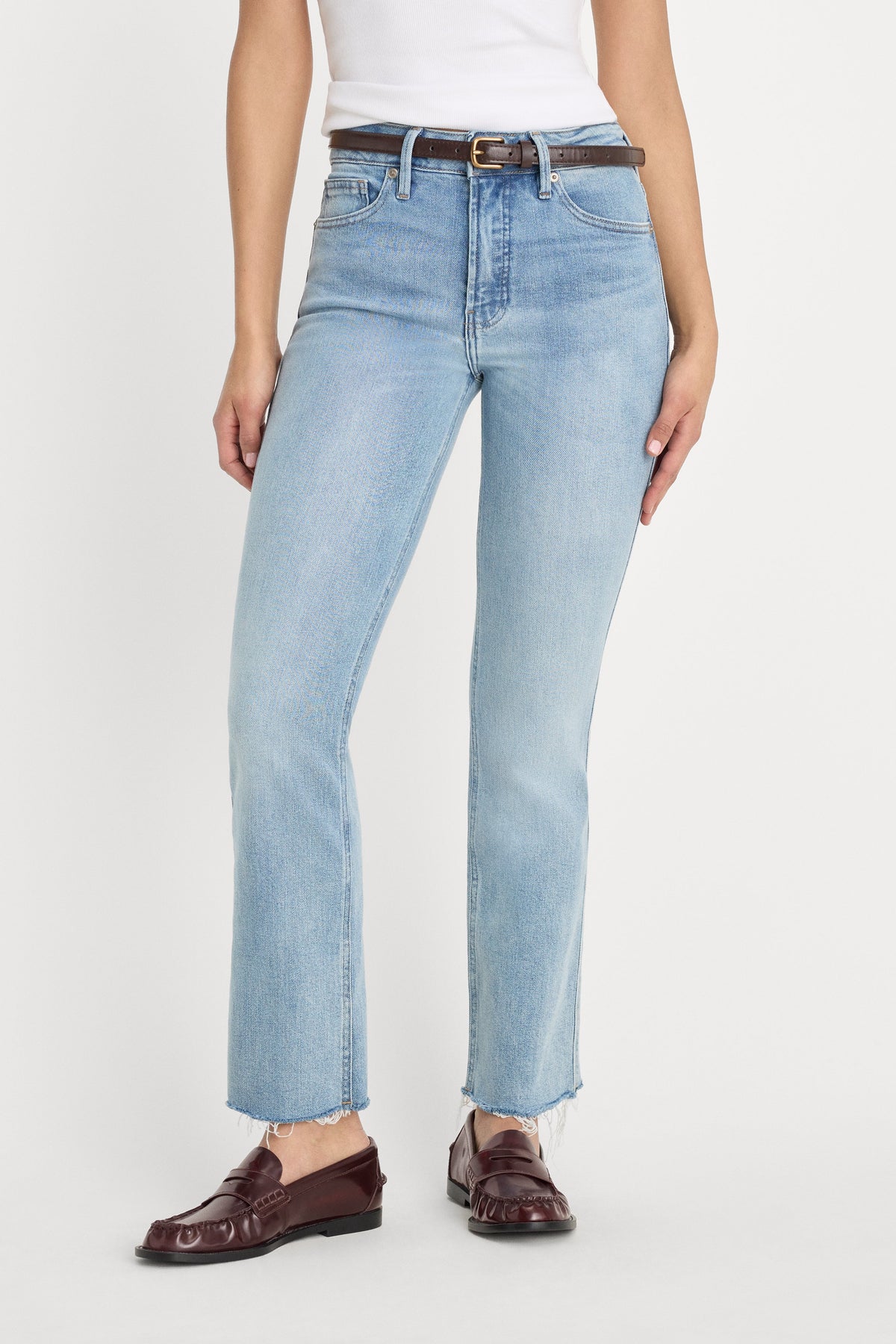 Luxury GOOD KICK FLARE JEANS INDIGO1215