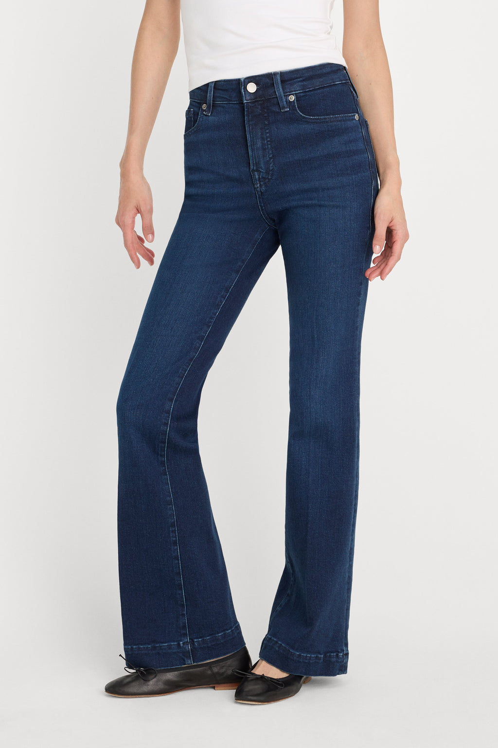 Luxury COMPRESSION GOOD CLASSIC BOOTCUT JEANS INDIGO1150