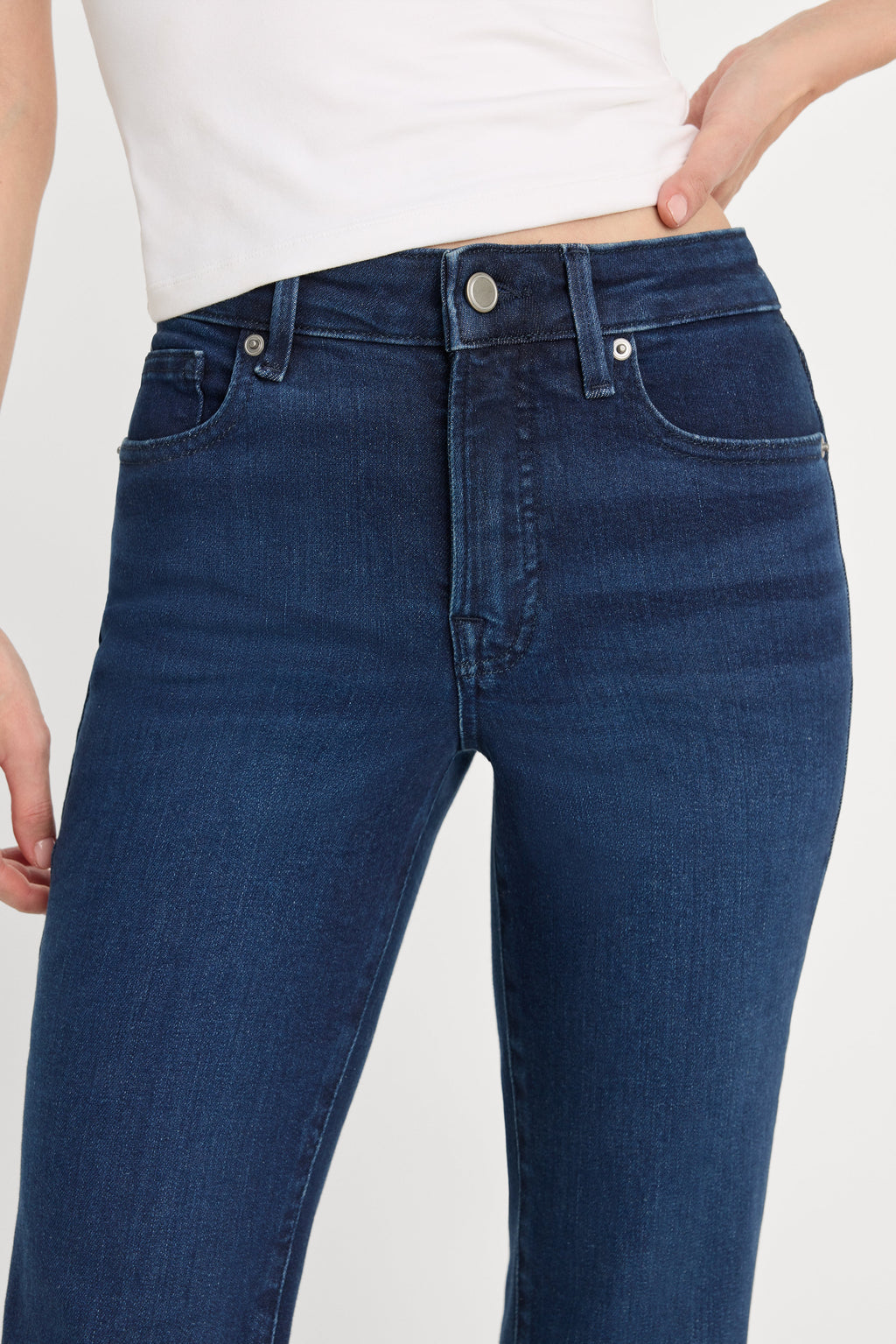 Luxury COMPRESSION GOOD CLASSIC BOOTCUT JEANS INDIGO1150