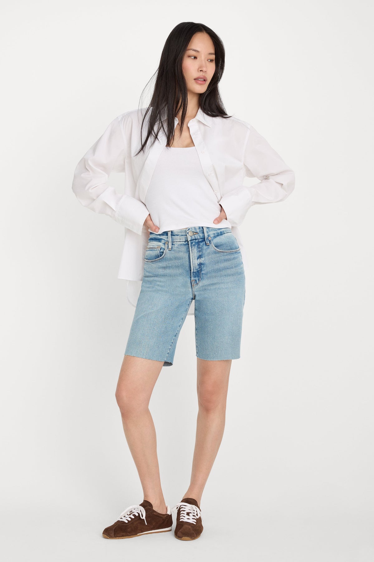 Luxury GOOD BOY BERMUDA SHORTS INDIGO382