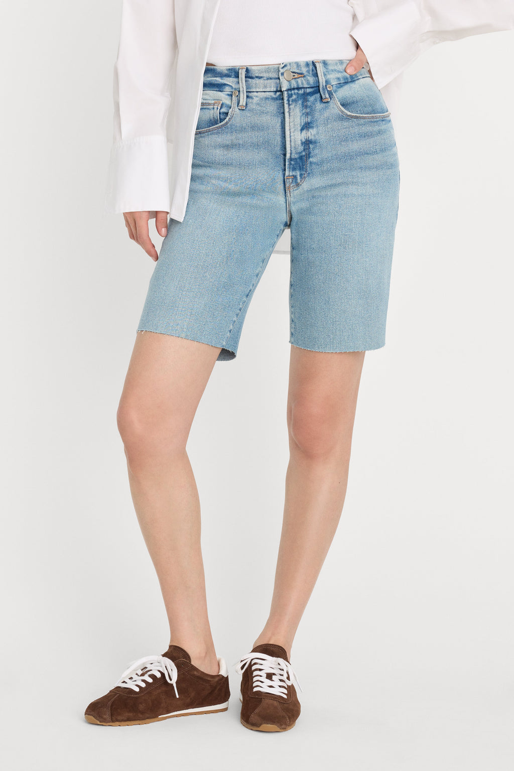 Luxury GOOD BOY BERMUDA SHORTS INDIGO382