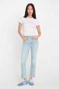 Luxury SOFT TECH GOOD LEGS STRAIGHT JEANS INDIGO1275
