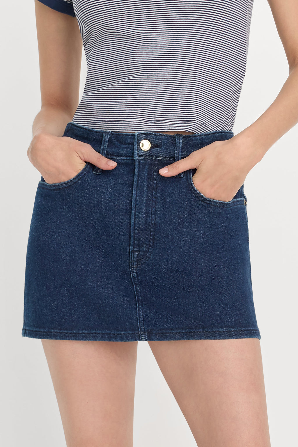 Luxury GOOD 90S MINI SKIRT INDIGO1169