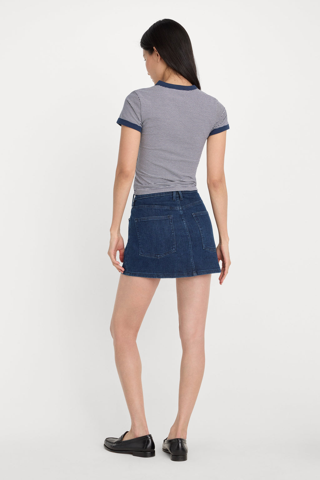 Luxury GOOD 90S MINI SKIRT INDIGO1169