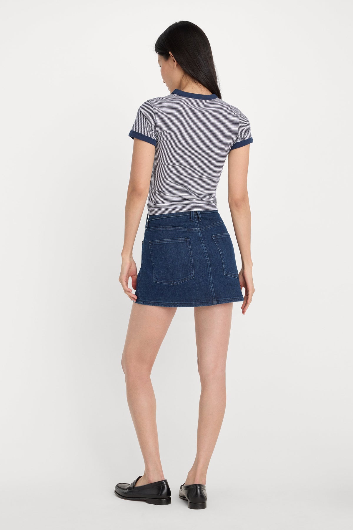 Luxury GOOD 90S MINI SKIRT INDIGO1169