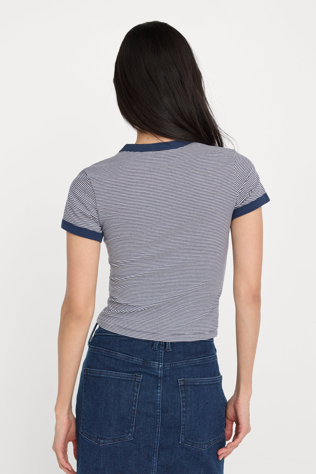 Luxury THE RINGER BABY TEE HORIZON STRIPE