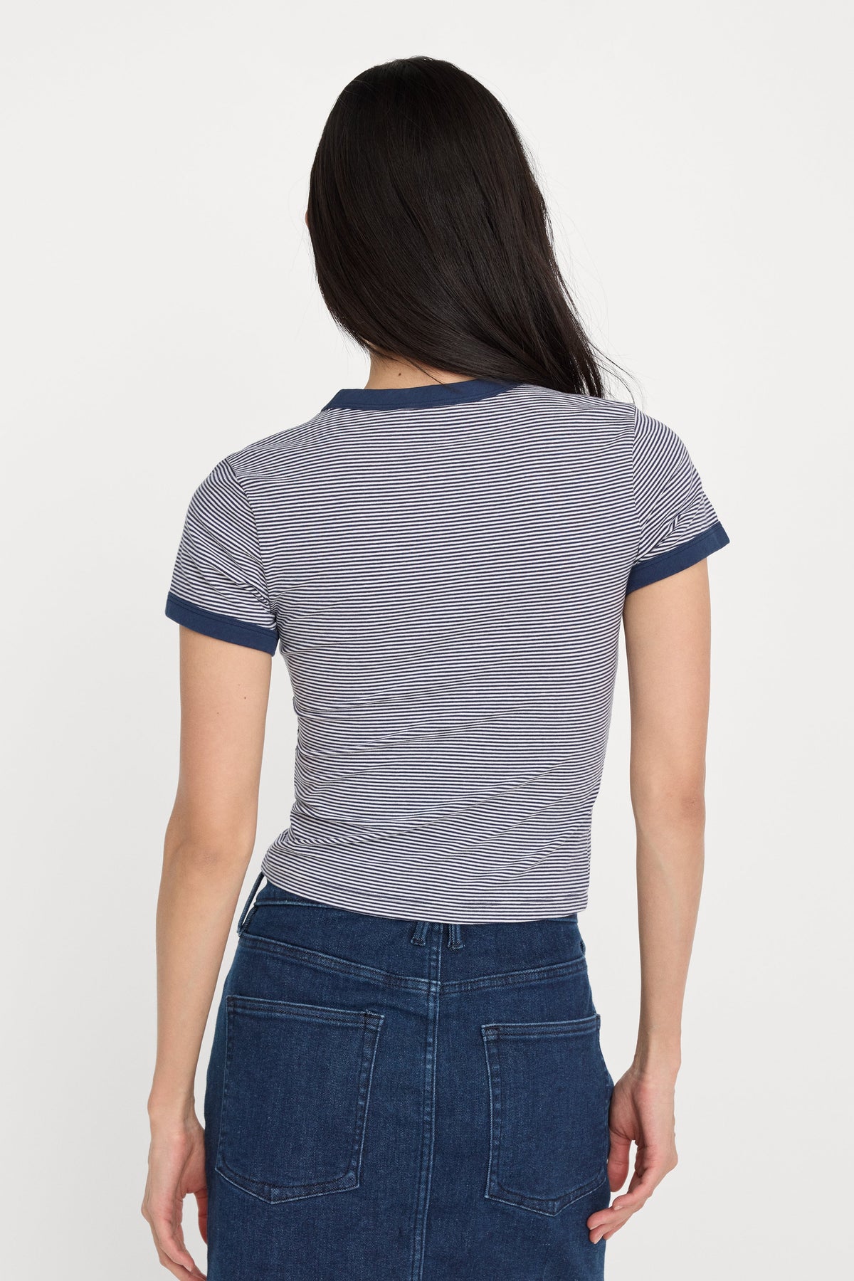 Luxury THE RINGER BABY TEE HORIZON STRIPE