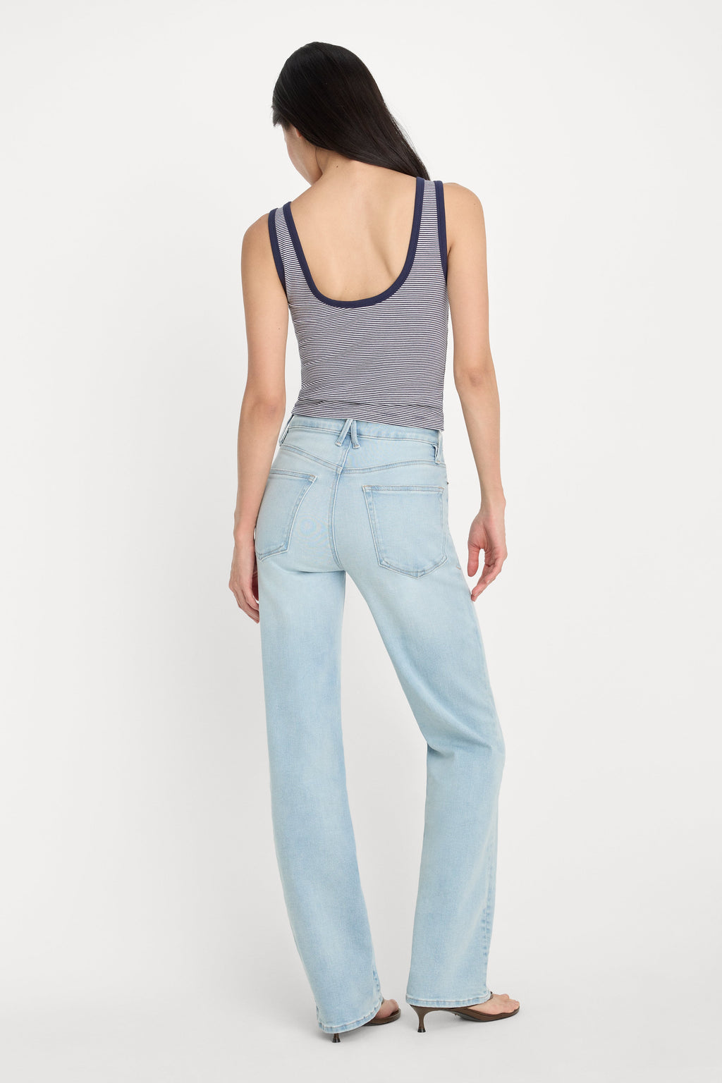 Luxury SOFT TECH GOOD TRUE STRAIGHT JEANS INDIGO1130