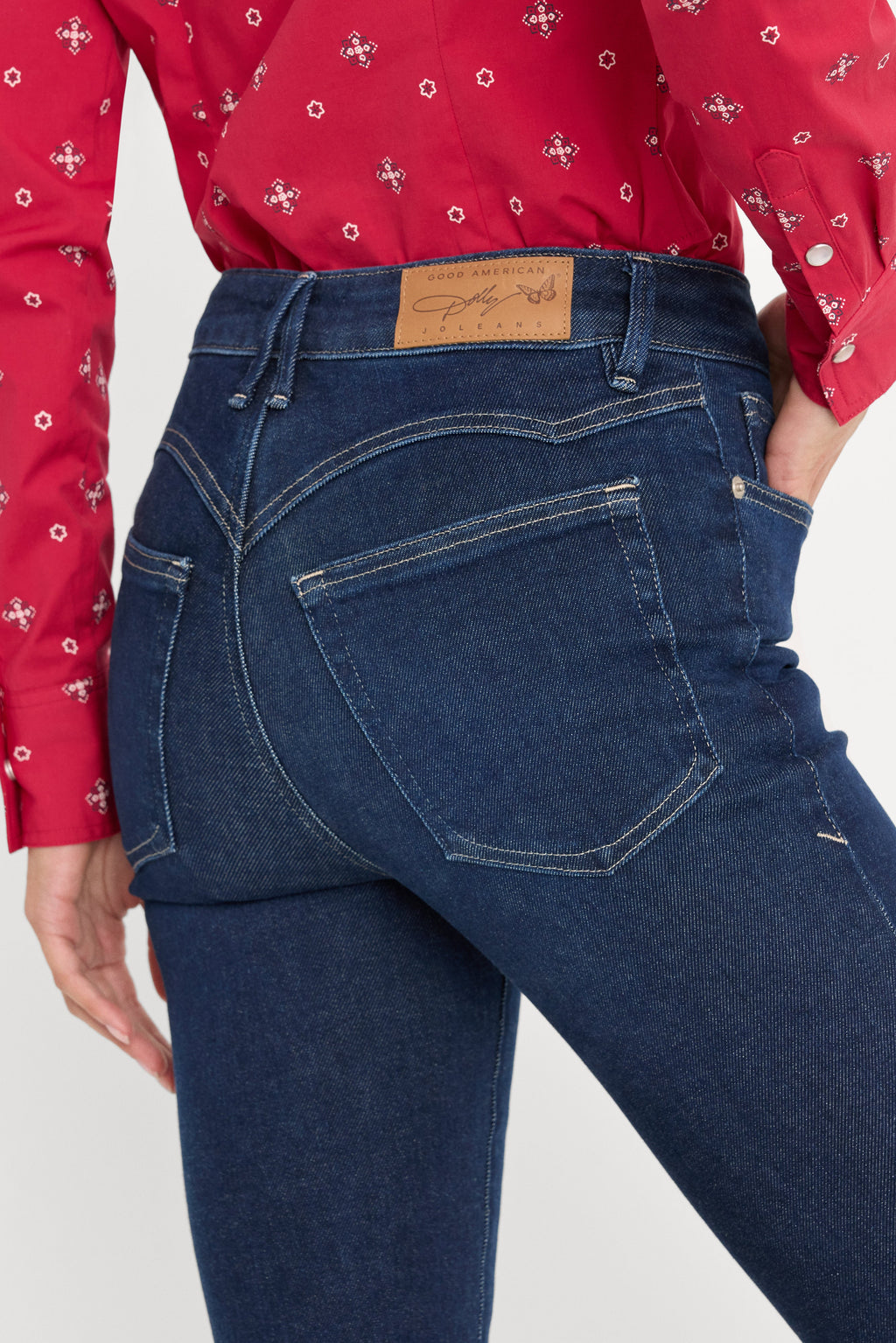 Luxury DOLLY JOLEANS GOOD LEGS FLARE JEANS INDIGO1193