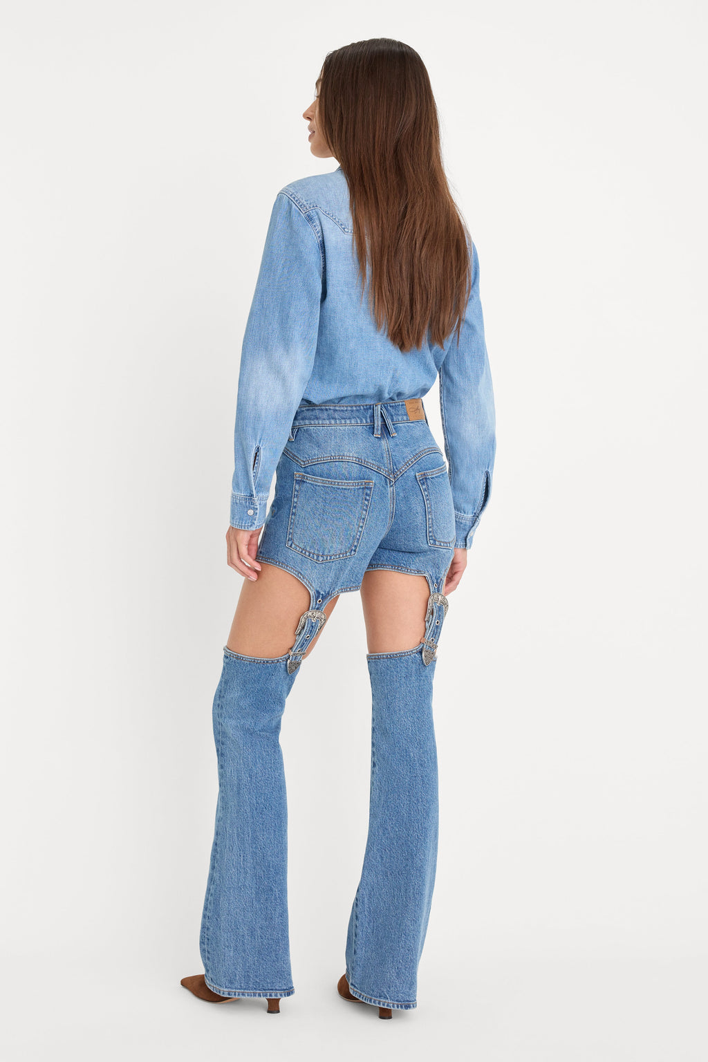 Luxury DOLLY JOLEANS BOOTCUT HIGH RISE JEANS INDIGO1200