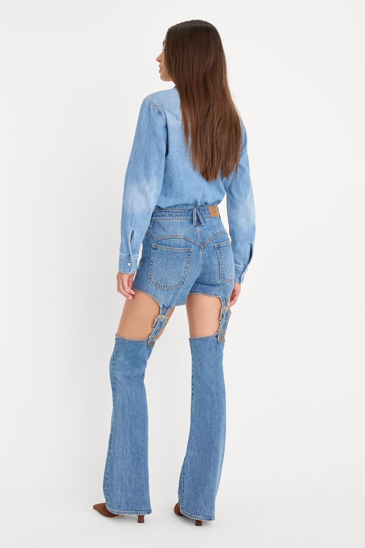 Luxury DOLLY JOLEANS BOOTCUT HIGH RISE JEANS INDIGO1200