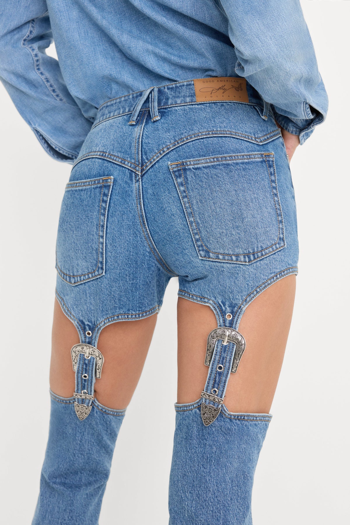 Luxury DOLLY JOLEANS BOOTCUT HIGH RISE JEANS INDIGO1200