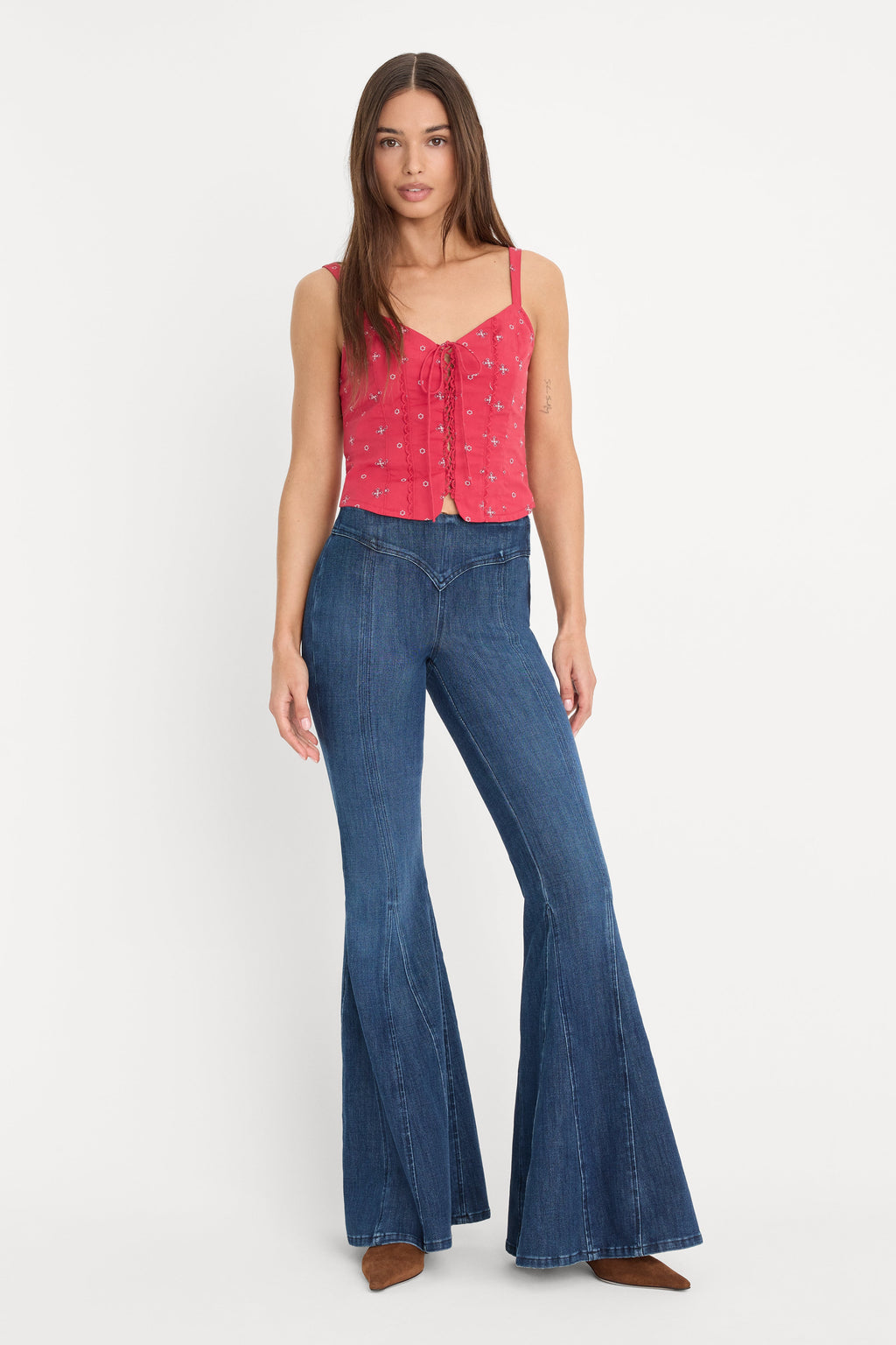Luxury DOLLY JOLEANS EXTREME FLARE JEANS INDIGO1196
