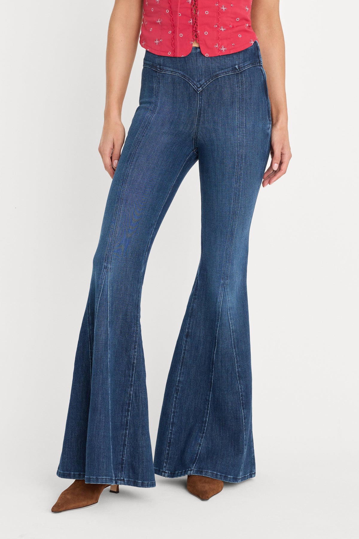Luxury DOLLY JOLEANS EXTREME FLARE JEANS INDIGO1196
