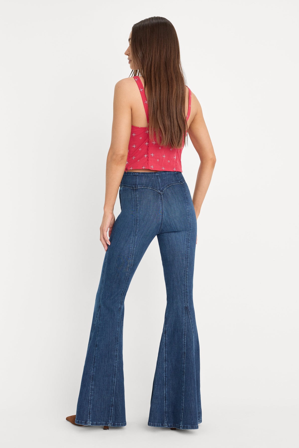 Luxury DOLLY JOLEANS EXTREME FLARE JEANS INDIGO1196