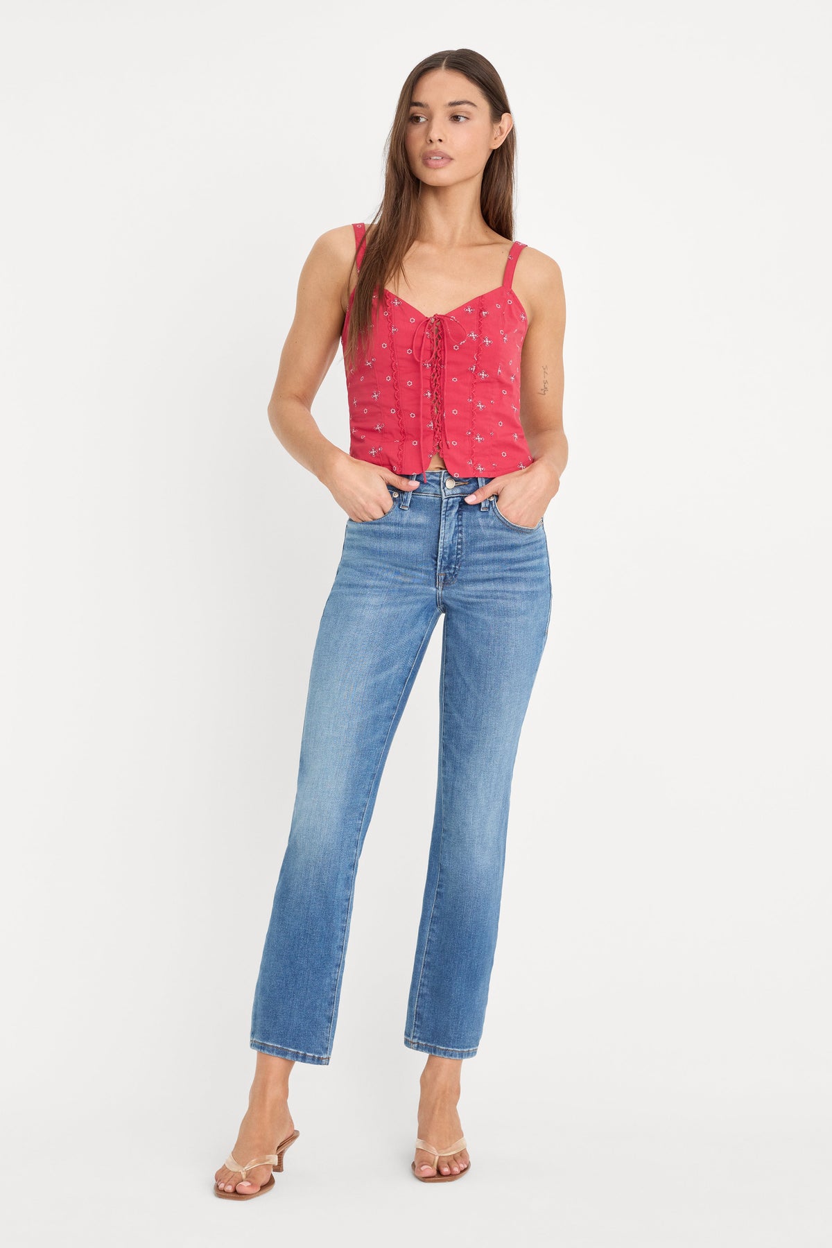 Luxury DOLLY JOLEANS STRAIGHT JEANS INDIGO1194