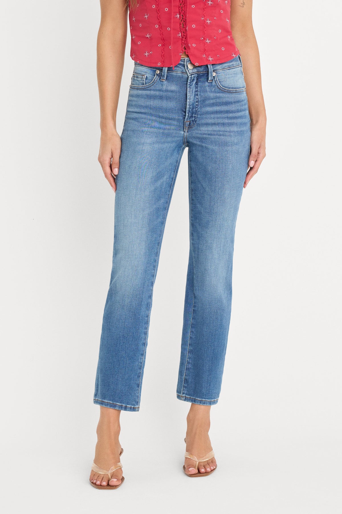 Luxury DOLLY JOLEANS STRAIGHT JEANS INDIGO1194
