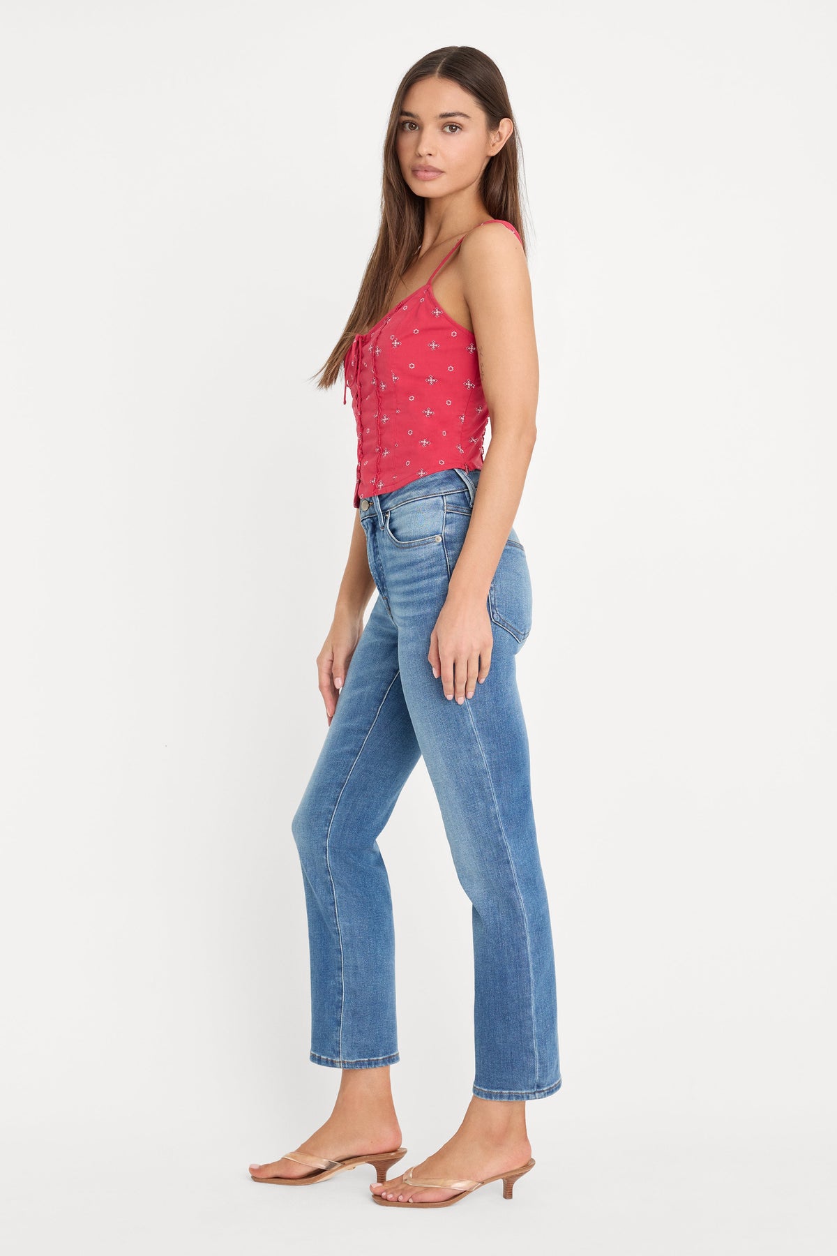 Luxury DOLLY JOLEANS STRAIGHT JEANS INDIGO1194