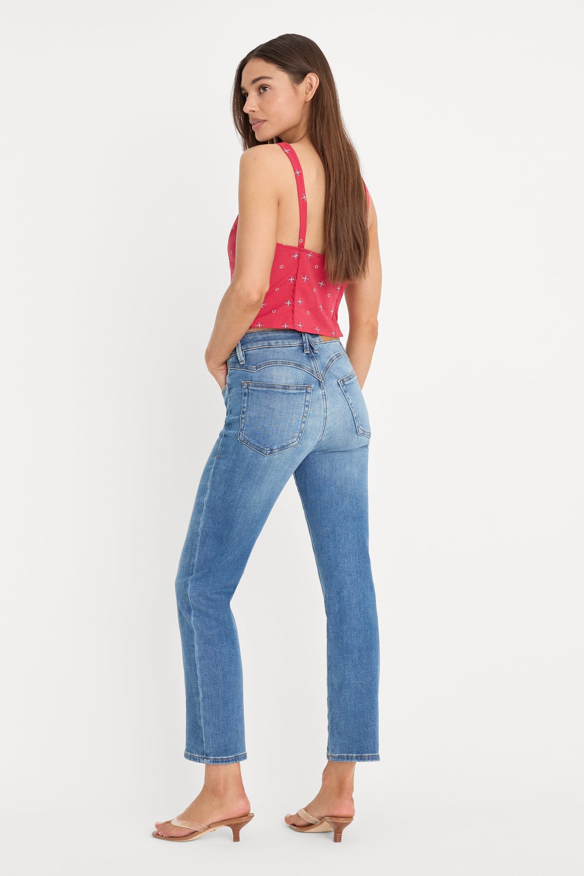 Luxury DOLLY JOLEANS STRAIGHT JEANS INDIGO1194
