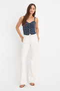 Luxury DOLLY JOLEANS GOOD LEGS FLARE JEANS VINTAGE WHITE