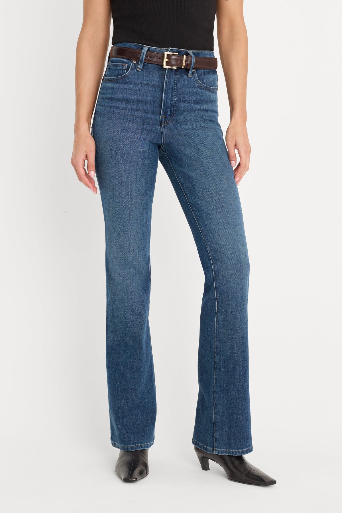 Luxury SOFT TECH GOOD CLASSIC BOOTCUT JEANS INDIGO1132