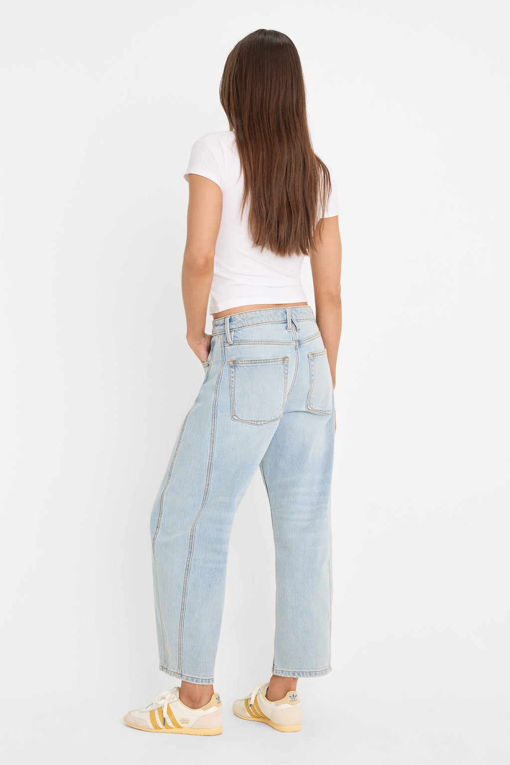 Luxury VINTAGE BARREL ANKLE JEANS INDIGO1351