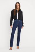 Luxury GOOD LEGS STRAIGHT JEANS LONG DEEPBLUE04