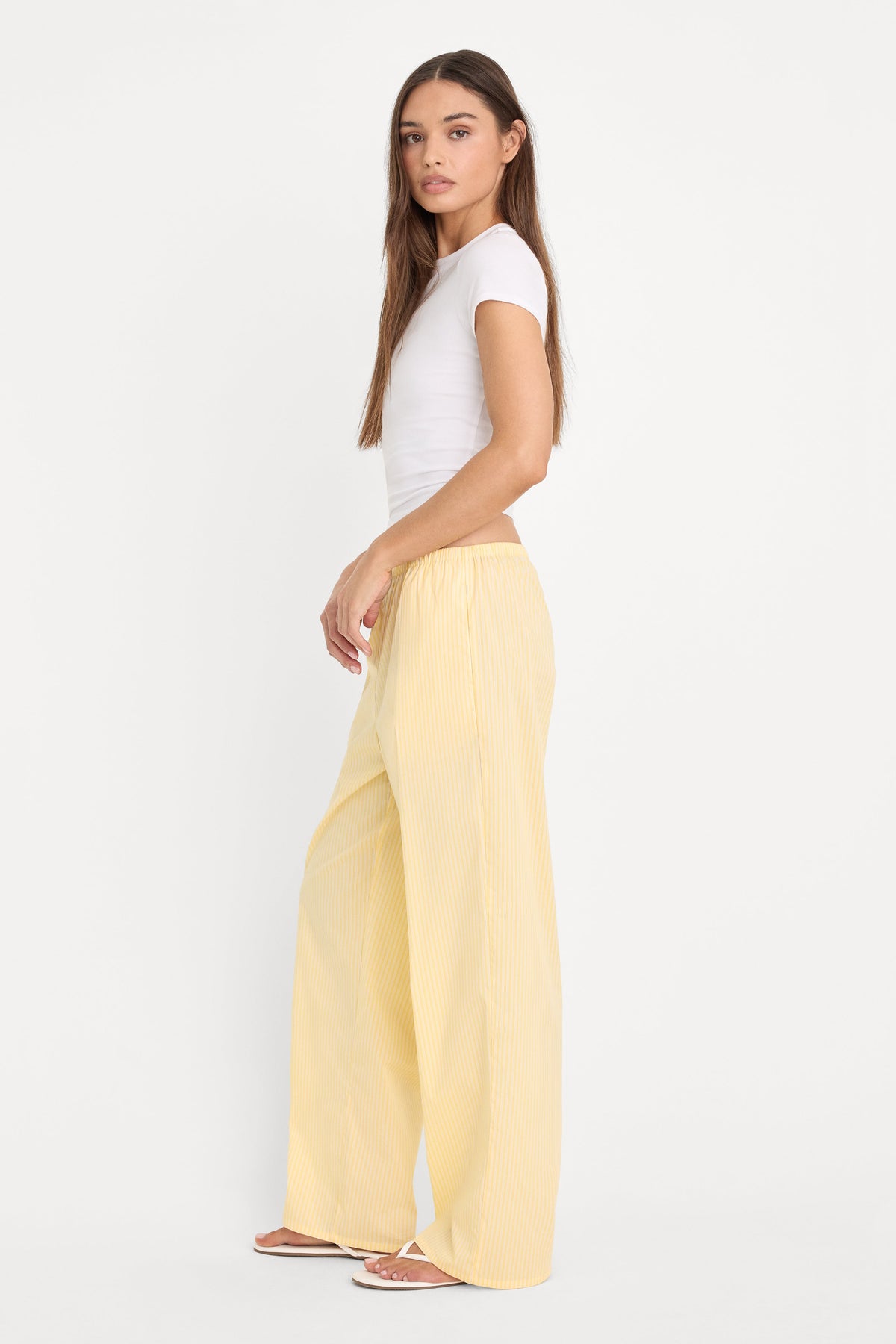 Luxury POPLIN PULL ON PANTS BUTTERBEAM STRIPE