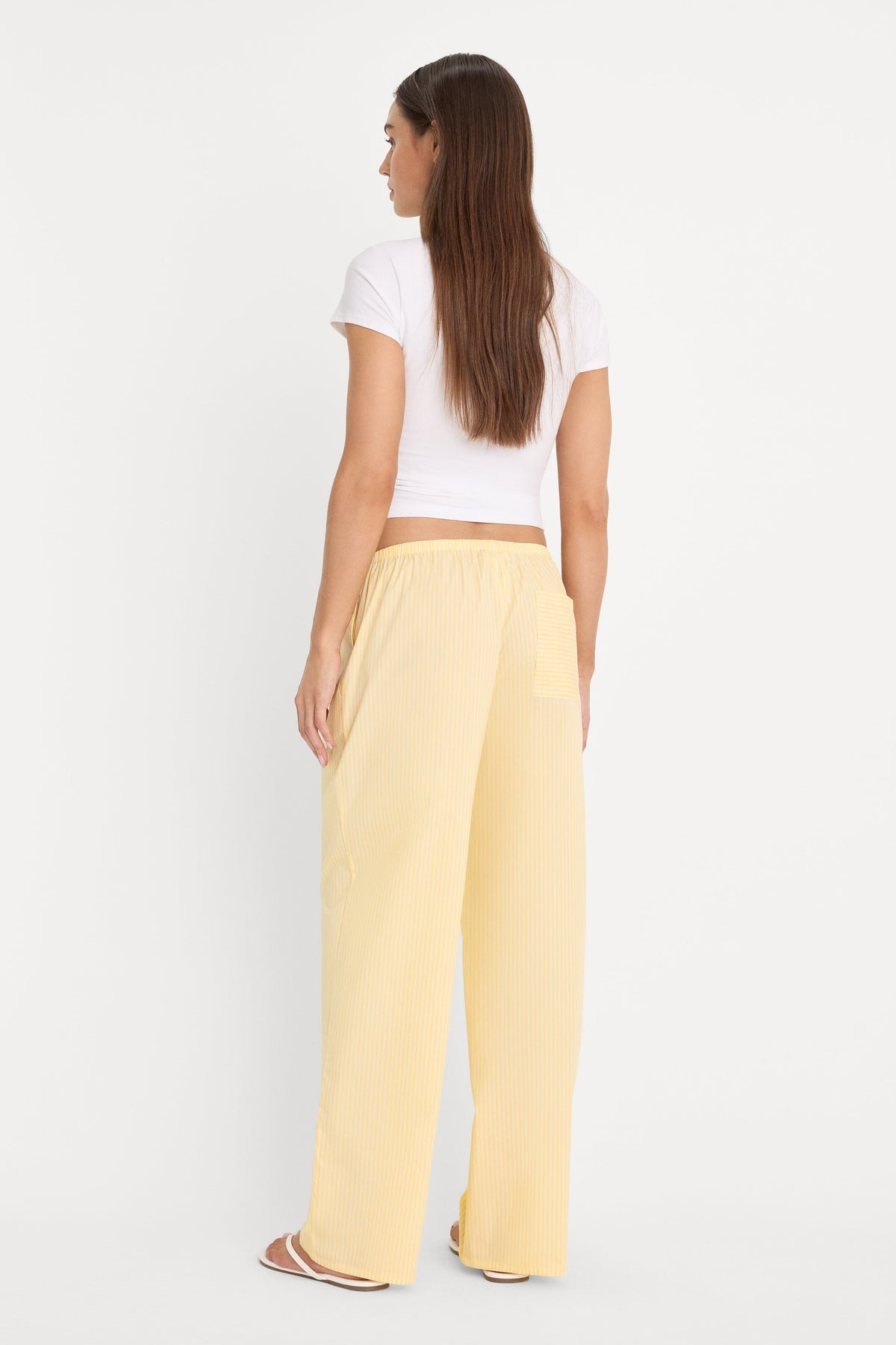 Luxury POPLIN PULL ON PANTS BUTTERBEAM STRIPE
