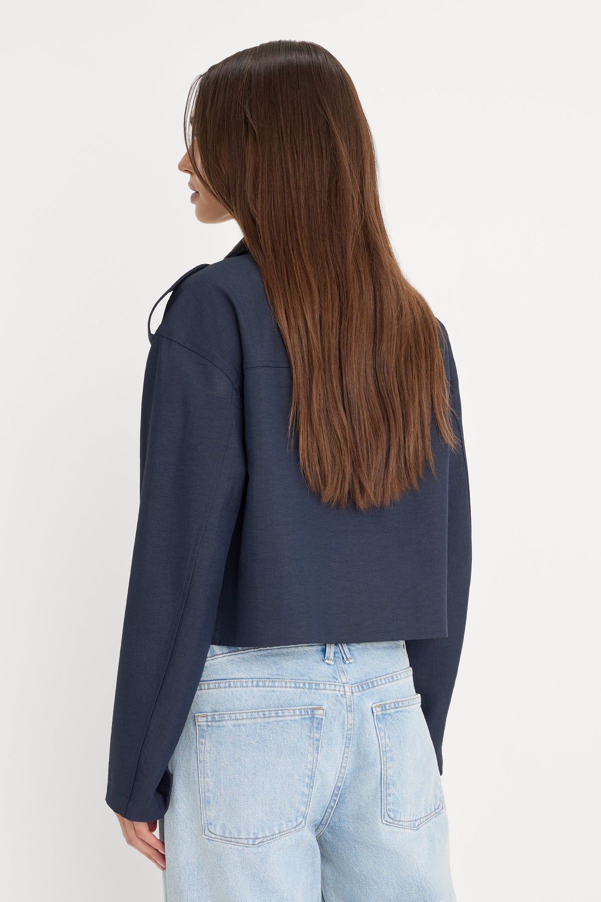 Luxury THE SWING JACKET NEW NAVY002