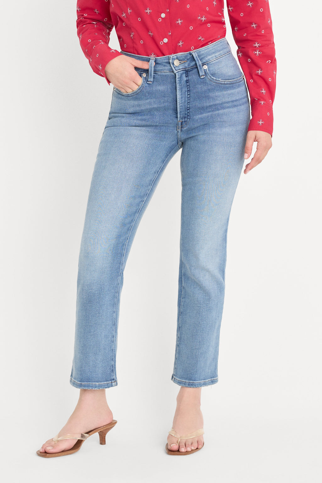 Luxury DOLLY JOLEANS PETITE STRAIGHT JEANS INDIGO1195