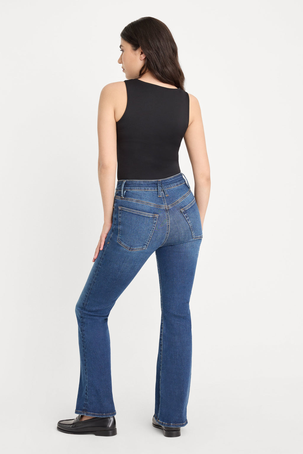 Luxury ALWAYS FITS GOOD PETITE BOOTCUT JEANS INDIGO446