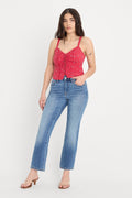 Luxury DOLLY JOLEANS PETITE STRAIGHT JEANS INDIGO1194
