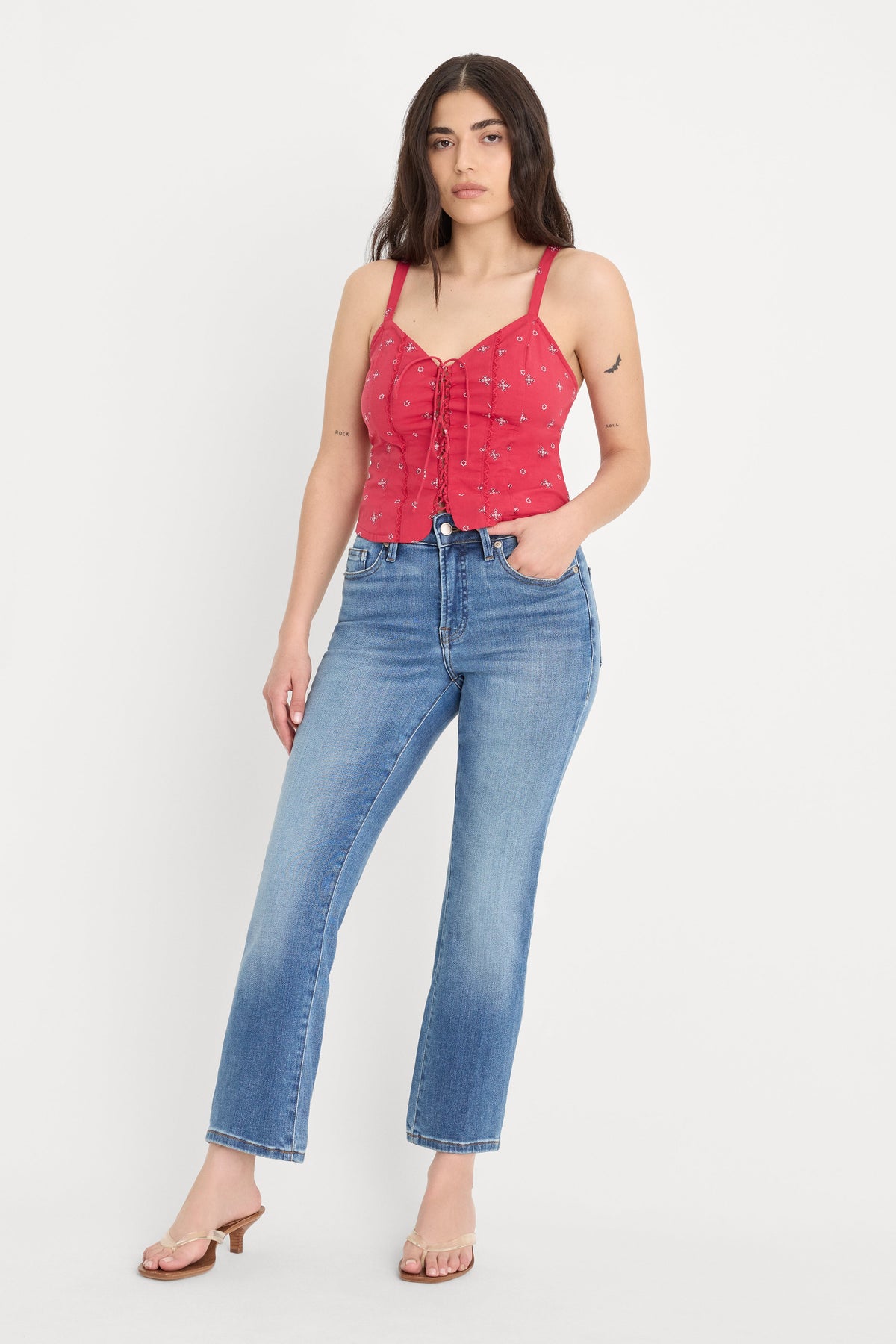 Luxury DOLLY JOLEANS PETITE STRAIGHT JEANS INDIGO1194
