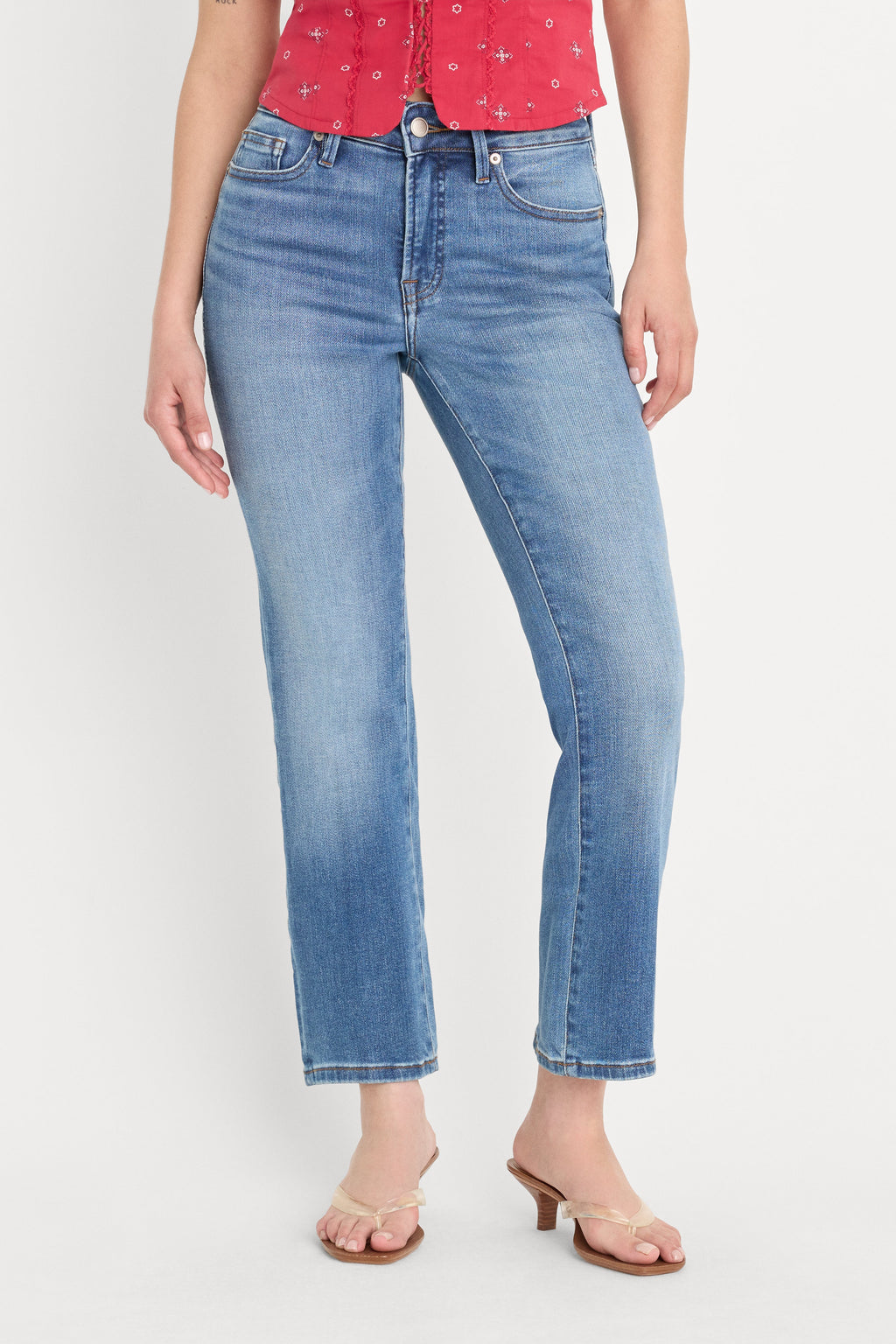 Luxury DOLLY JOLEANS PETITE STRAIGHT JEANS INDIGO1194