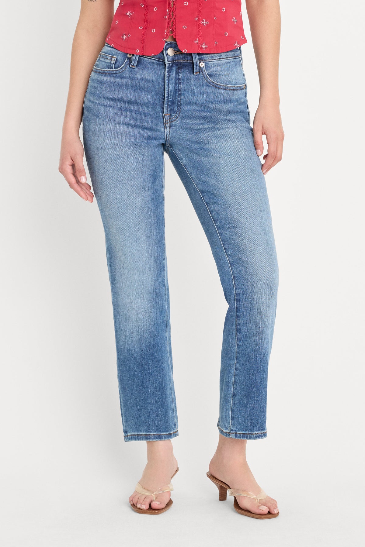 Luxury DOLLY JOLEANS PETITE STRAIGHT JEANS INDIGO1194