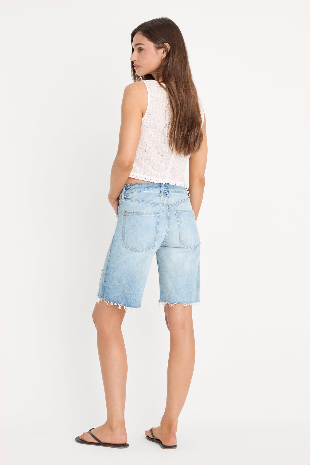 Luxury VINTAGE BERMUDA SHORTS INDIGO1388
